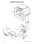 Diagram for 03 - Freezer Liner Parts