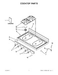 Diagram for 02 - Cooktop Parts