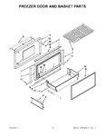 Diagram for 08 - Freezer Door And Basket Parts