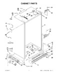 Diagram for 01 - Cabinet Parts