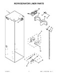 Diagram for 03 - Refrigerator Liner Parts