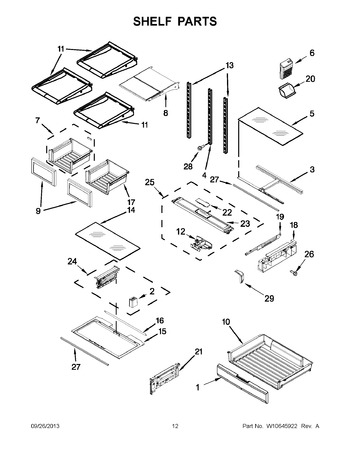 Diagram for MFT2672AEW12