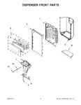 Diagram for 09 - Dispenser Front Parts