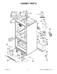 Diagram for 02 - Cabinet Parts