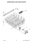 Diagram for 10 - Upper Rack And Track Parts