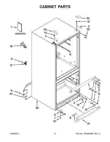 Diagram for MFB2055YEB00