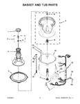 Diagram for 04 - Basket And Tub Parts