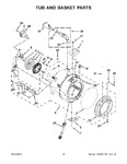 Diagram for 06 - Tub And Basket Parts