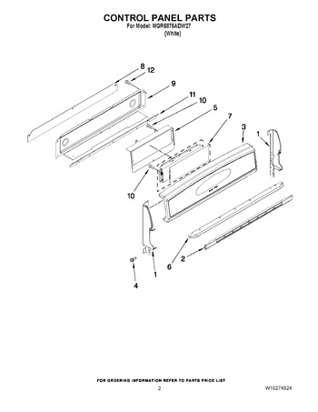 Diagram for MGR6875ADW27