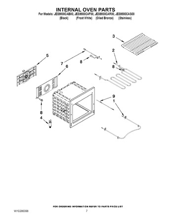 Diagram for JES9800CAR00