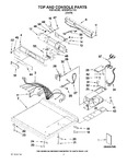 Diagram for 01 - Top And Console Parts