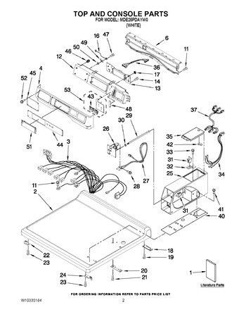 Diagram for MDE25PDAYW0