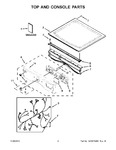 Diagram for 02 - Top And Console Parts