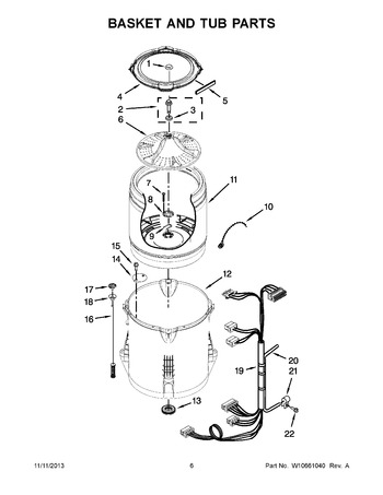 Diagram for 4KMVWX505BW0