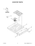 Diagram for 02 - Cooktop Parts