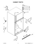 Diagram for 02 - Cabinet Parts