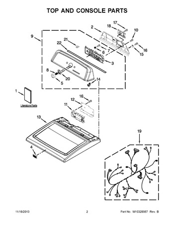 Diagram for MEDX550XW0