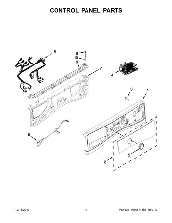 Diagram for NFW5700BW1