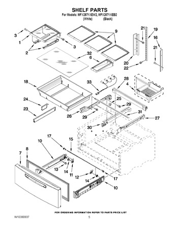 Diagram for MFX2571XEW2