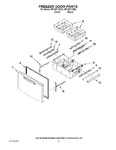 Diagram for 10 - Freezer Door Parts