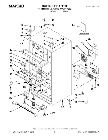 Diagram for MFX2571XEW2