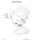 Diagram for 02 - Cooktop Parts