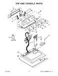 Diagram for 02 - Top And Console Parts