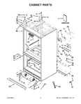 Diagram for 02 - Cabinet Parts