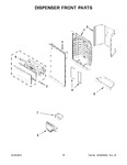 Diagram for 09 - Dispenser Front Parts