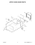 Diagram for 05 - Upper Oven Door Parts