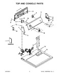 Diagram for 02 - Top And Console Parts