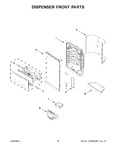 Diagram for 09 - Dispenser Front Parts