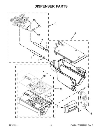 Diagram for MHW5400DW0