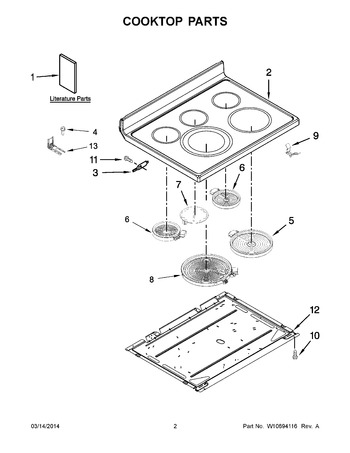 Diagram for YMER8700DE0