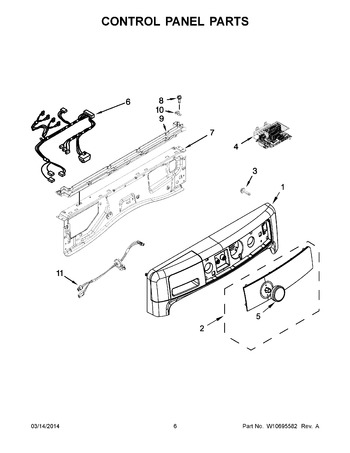 Diagram for MHW5400DW0