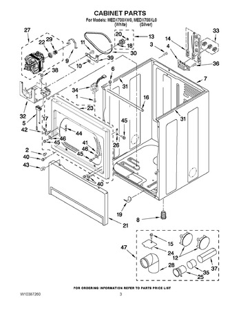 Diagram for MEDX700XW0