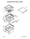 Diagram for 04 - Refrigerator Shelf Parts