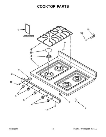 Diagram for AGR3130BAW0