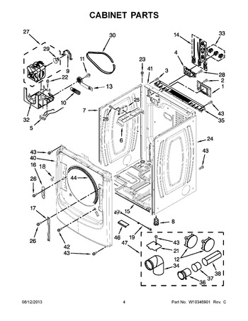 Diagram for MED6000XW0