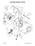 Diagram for 06 - Tub And Basket Parts