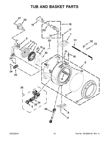 Diagram for NFW5800DW0