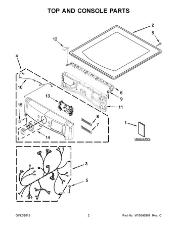 Diagram for MED6000XW0