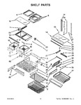 Diagram for 08 - Shelf Parts