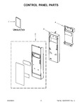 Diagram for 02 - Control Panel Parts