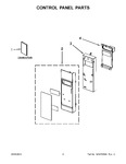 Diagram for 02 - Control Panel Parts