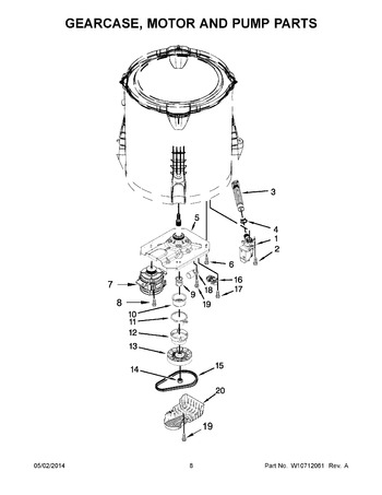 Diagram for MVWC425BW1