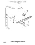 Diagram for 07 - Upper Wash And Rinse Parts