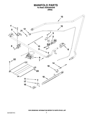 Diagram for AGR3300XDW0