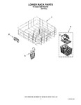 Diagram for 10 - Lower Rack Parts