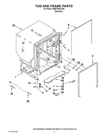 Diagram for MDB7760AWS0